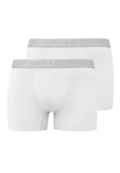 Трусы боксеры Hanro, натуральный белый