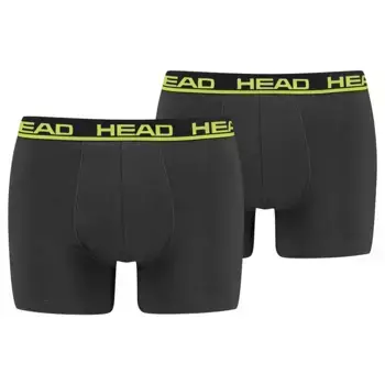 Трусы-боксеры Head Basic 2 units, черный