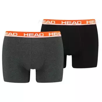 Трусы-боксеры Head Basic 2 units, разноцветный