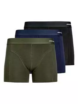 Трусы боксеры Jack & Jones, зеленый