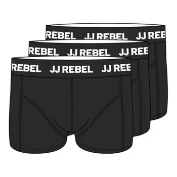 Трусы-боксеры Jj Rebel Logo 3 units, черный