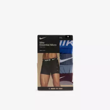 Трусы-боксеры Nike с логотипом на резинке из эластичного джерси 3 шт, мультиколор
