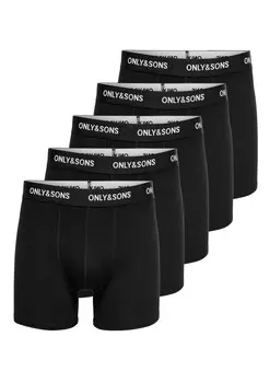 Трусы боксеры Only & Sons FITZ, черный