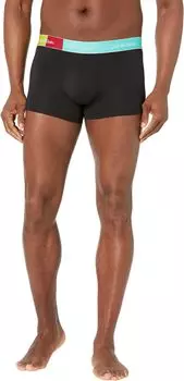 трусы-боксеры Pride This Is Love Calvin Klein Underwear, цвет Black/Aqua Green
