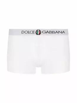 Трусы-боксеры с логотипом Dolce&Gabbana