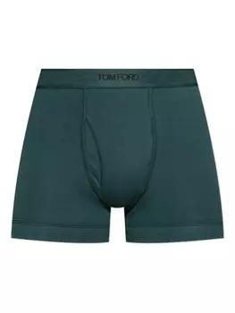 Трусы-боксеры с логотипом TOM FORD и поясом, зеленый