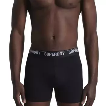 Трусы-боксеры Superdry Multi 3 units, оранжевый/серый/черный