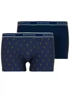 Трусы-боксеры TOM TAILOR "Kentucky" (2 шт.), удобной посадки, цвет Blau-Dunkel-Multicolor1