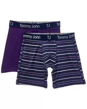 Трусы-боксеры Tommy John 2pk Stretch, цвет multi