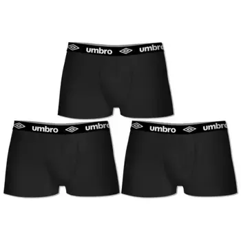 Трусы-боксеры Umbro 3 units, черный