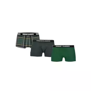 Трусы-боксеры Urban Classics 3 units, зеленый