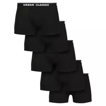 Трусы-боксеры Urban Classics Organic 5 units, черный