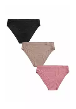 Трусы-брифы 3 PACK Next, черный