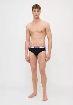 Трусы-брифы BRIEF 2 PACK Moschino Underwear, черный