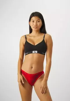 Трусы Calvin Klein Underwear 3 PACK, желтовато-коричневый/красный с градиентом/черный