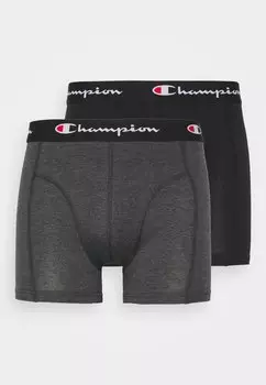 Трусы Champion 2 PACK, цвет Black/Dark Grey