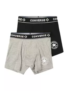 Трусы CONVERSE, цвет mottled grey/Black