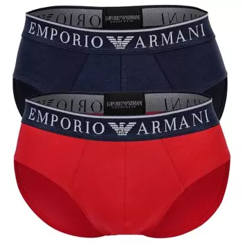 Трусы Emporio Armani 2er Pack, цвет Rot/Marine