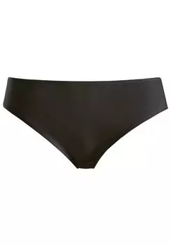 Трусы Hanro Midi Cotton Seamless, черный