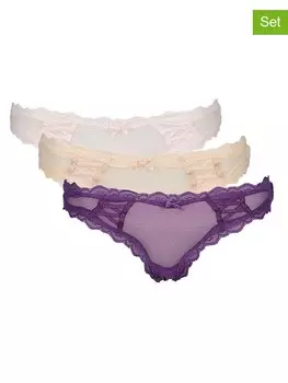 Трусы Hunkemller 3er Set, цвет beige/ros/pflaume