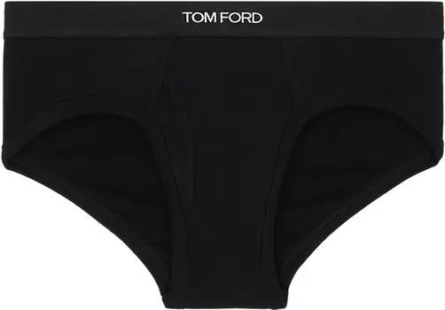 Трусы из хлопка TO FORD TOM FORD, черный