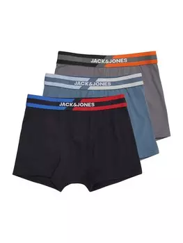 Трусы Jack & Jones Junior JACSteve, цвет marine blue/Opal/Grey