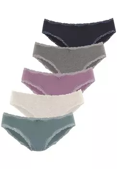 Трусы JAZZ 5 PACK Vivance, антрацит