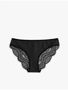 Трусы KOTON Unterhose, цвет Schwarz Gemustert