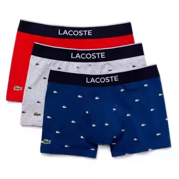 Трусы Lacoste 3 units, красный/синий