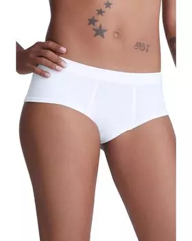 Трусы MeUndies Feel Free Cheeky, белый
