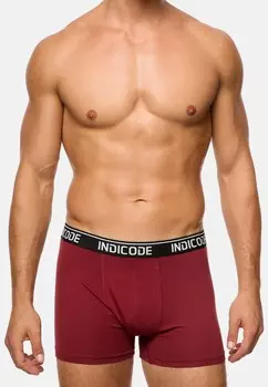 Трусы MILANO 6PACK INDICODE JEANS, Бургундия