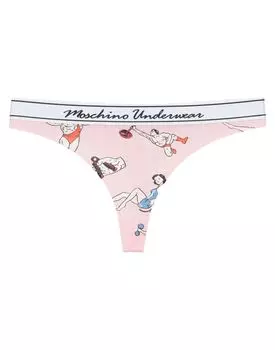 Трусы Moschino, лососево-розовый