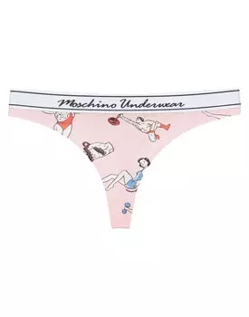 Трусы Moschino, лососево-розовый