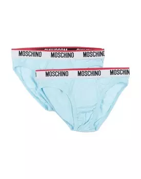Трусы Moschino, небесно-голубой