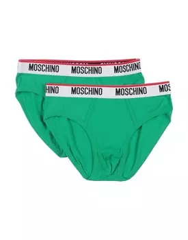 Трусы Moschino, зеленый