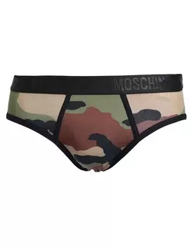 Трусы Moschino, зеленый
