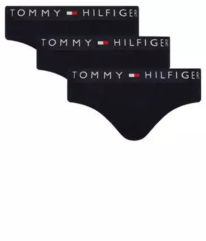 Трусы мужские Tommy Hilfiger Underwear хлопковые 3 шт, черный