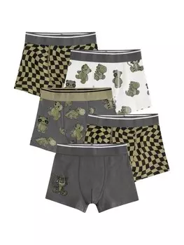 Трусы Next, цвет Dark grey/Khaki/White