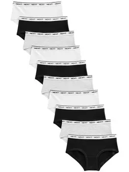 Трусы Next, цвет mottled grey/Black/White