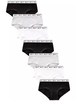 Трусы Next, цвет mottled grey/Black/White