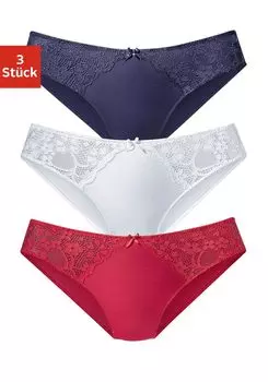 Трусы PETITE FLEUR, цвет rot+marine+wei