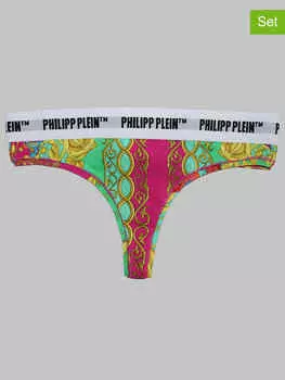 Трусы Philipp Plein, красочный