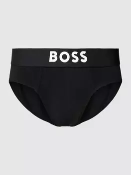 Трусы с этикеткой BOSS, черный