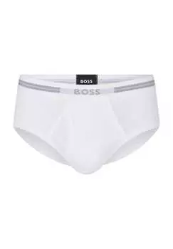 Трусы с логотипом на поясе Boss, белый