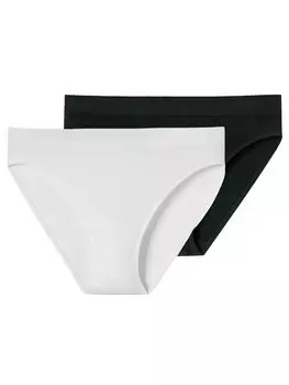 Трусы Schiesser, цвет schwarz, weiss