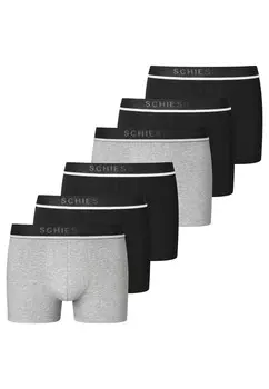 Трусы Schiesser Retro Short/Pant 95/5 Organic Cotton, черный