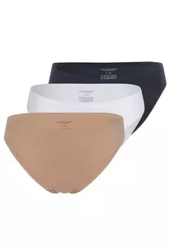 Трусы Schiesser Rio Invisible Soft, цвет Schwarz/Wei/Braun