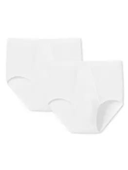 Трусы Schiesser Slip 2er Pack, белый