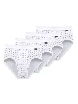 Трусы Schiesser Slip 4er Pack, белый
