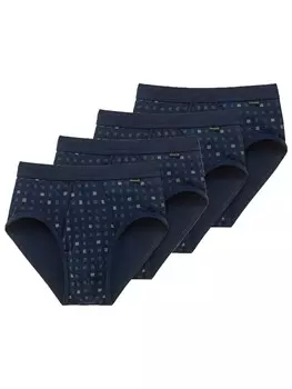 Трусы Schiesser Slip 4er Pack, синий